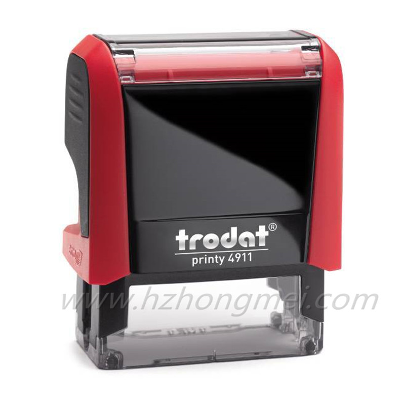 Trodat 4911 Rectangular /Flip Bucket /Ink /Ten Thousand Times Stamp