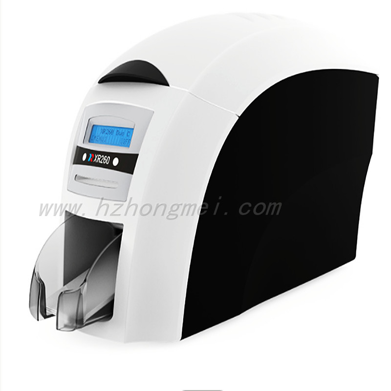 Hot sale! XR260 pvc/plastic id card printer in blank student blank pvc id card id card printers