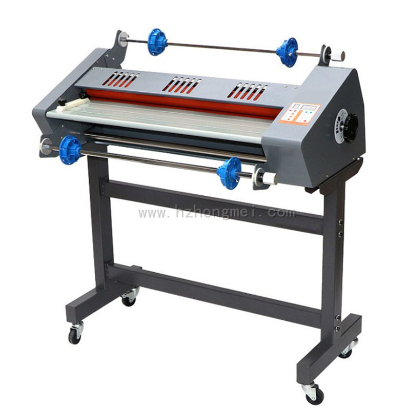 FM-650 A3 Hot Cold Laminator 650mm Automatic Temperature Adjustable Thermal 4 Roll Lamination Machine for Office Use