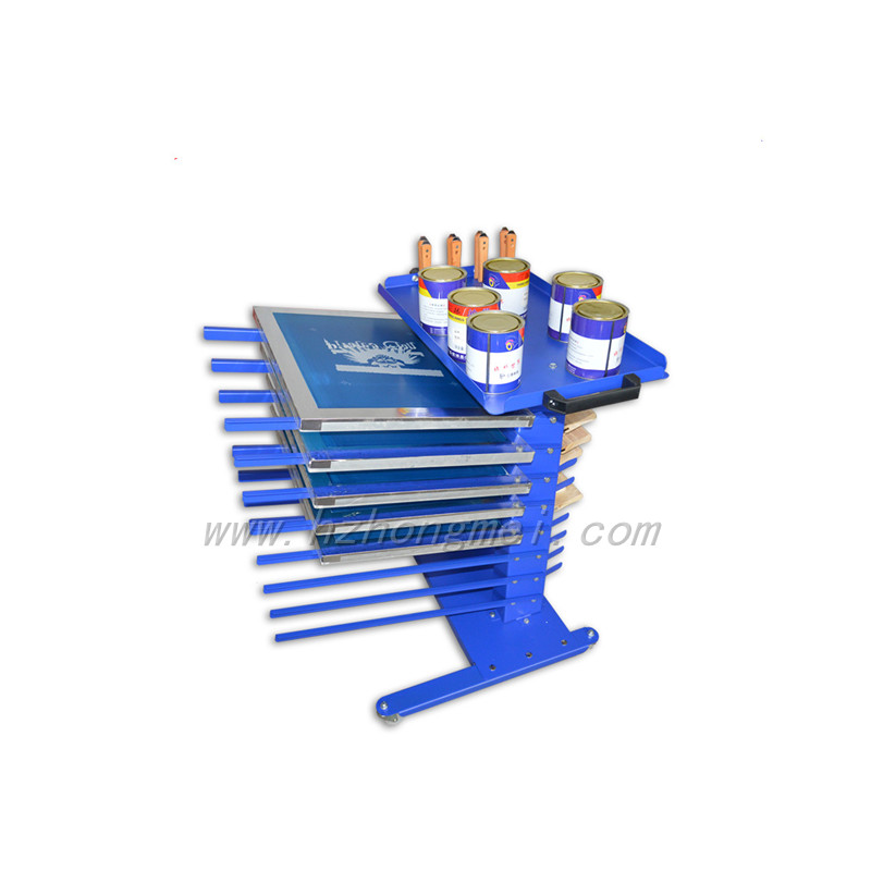 SPE-GJJ Mobile Type Screen Printing Material Rack