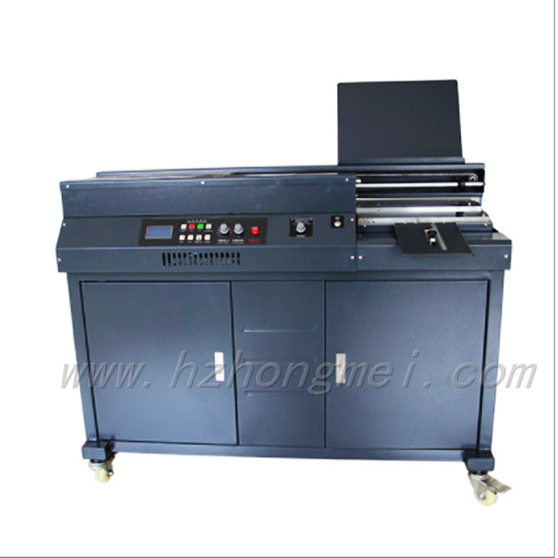 50A Automatic perfect thermal binding machine A4 size hot melt hardcover book binding machine for sale