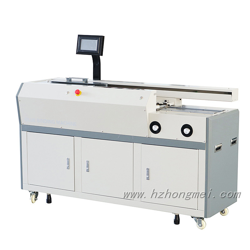 SG-T60 A3 single roller fast speed type book glue binding machine for sale