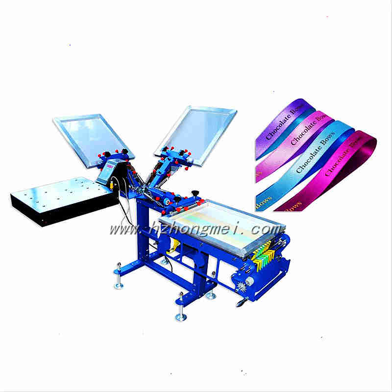 006552 SPE-SD31HL Three Color One Station Ribbon Screen Printing Machine with Dryer