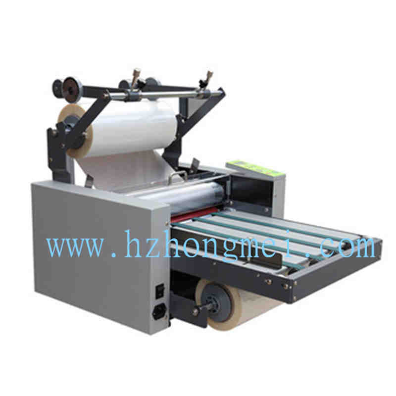 Hot and Cold A3+ Roll Laminating Machine With Conyevor Belt and Collecting Roll