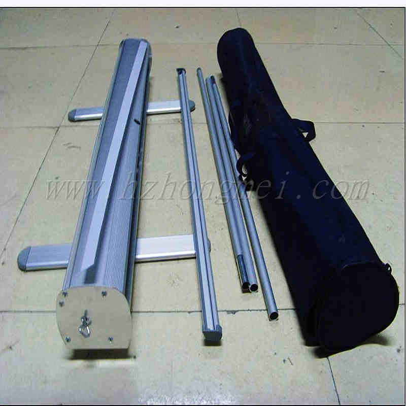 Easy Up And Folding Roll Up Horizontal Banner Stand Cheap Standard Size Of Roll Up Banner