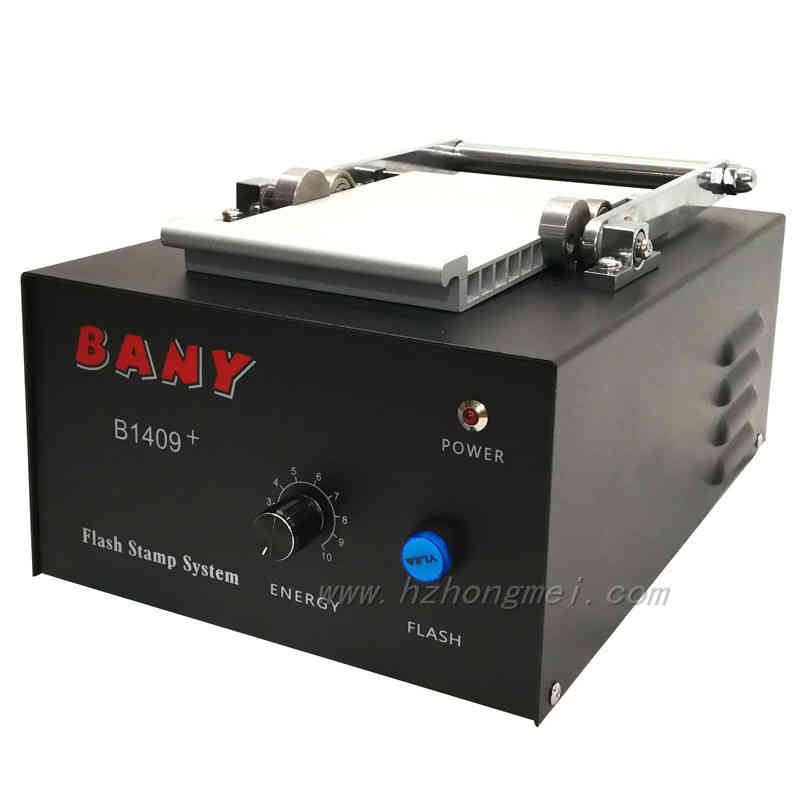 110V/220V Photosensitive Portrait Flash Stamp Machine Kit Selfinking Stamping Making Seal System