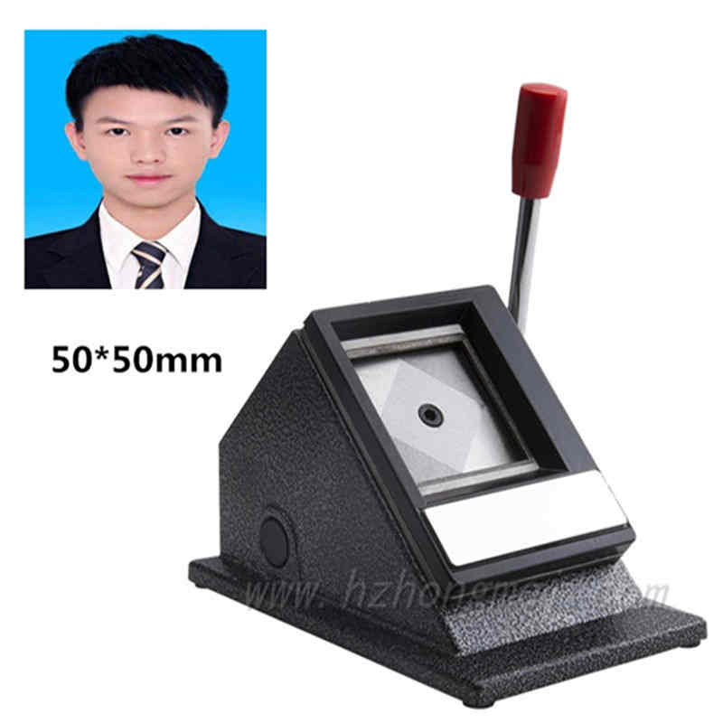 F002(50*50mm) High precision 2*2 inch table top manual photo die cutter machine
