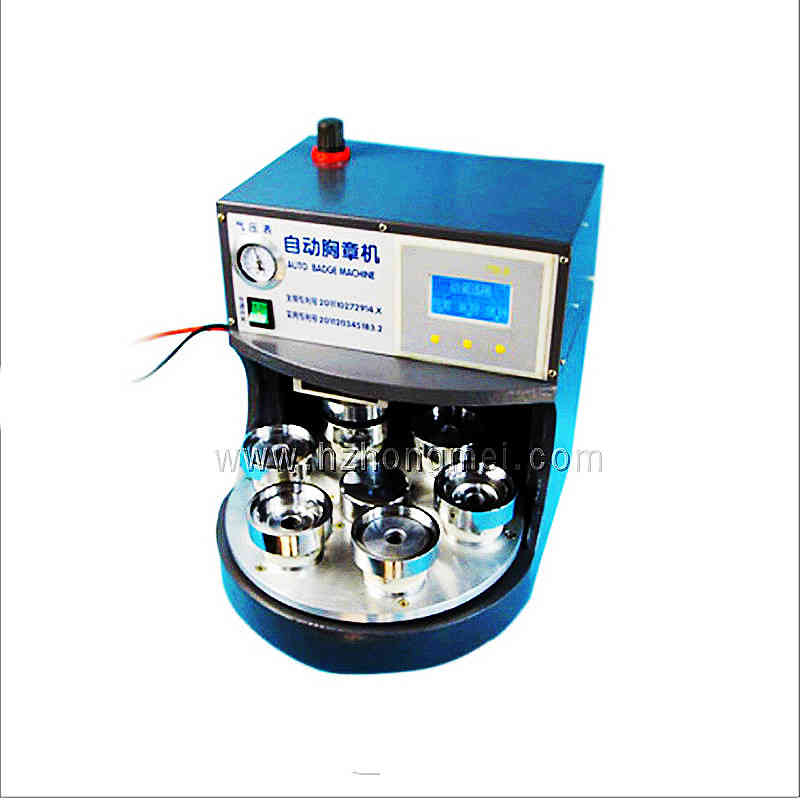 Automatic button badge machine,badge maker machine