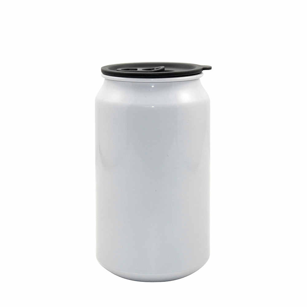 Personalized 14oz Sublimation Metal Can Tin Water Bottle (BLH5-W)