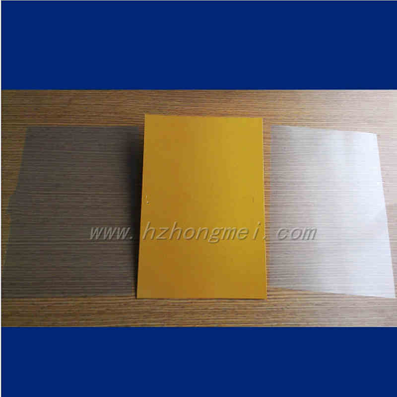 VIP card golden pvc card making sheet visiting card pvc