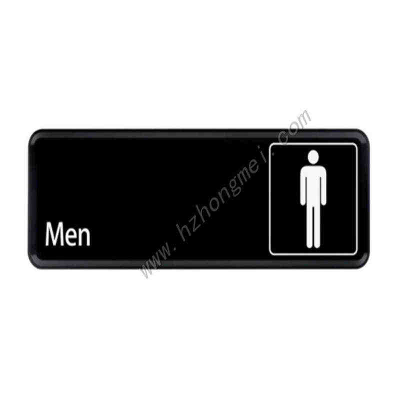  plastic OEM door sign DIY destination board for hotel/office/company