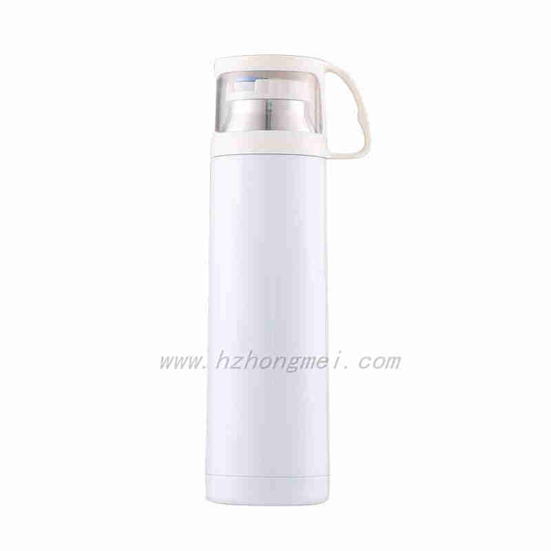 Food Grade 350ml 500ml White Blanks Sublimation Bullet Thermos Water Bottle Blanks Print Heat For Sublimation