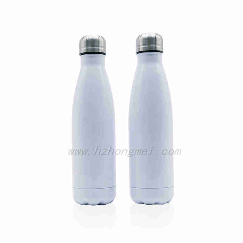 17oz 500ml cola shaped Thermos sublimation blanks sublimation cups mugs Stainless Steel tumbler Bottle For Heat Press Printing