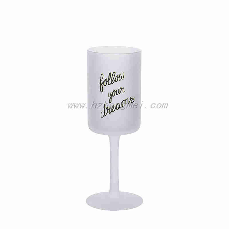  Wholesale Custom Sublimation Personalized Photo Glass Red Wine Glass Mug (BN22-N)