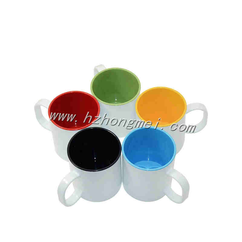 Plastic Sublimation Coffee Tea Mug Cup BPM05