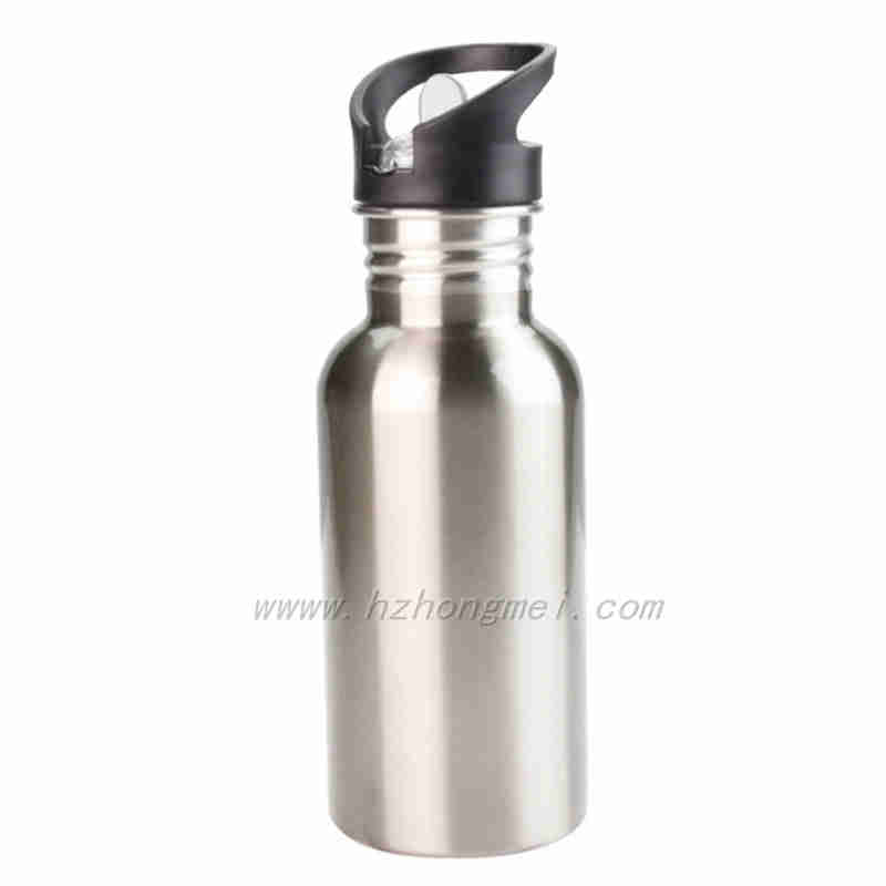 2021 Amazon Hot Selling 500 ml White Stainless Steel Sublimation Blank Sport Tumbler Water Bottles