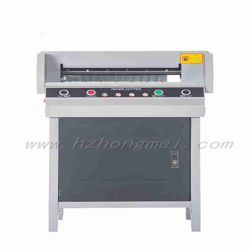 a3 450v stack electric guillotine paper cutter , paper cutting machine for sale