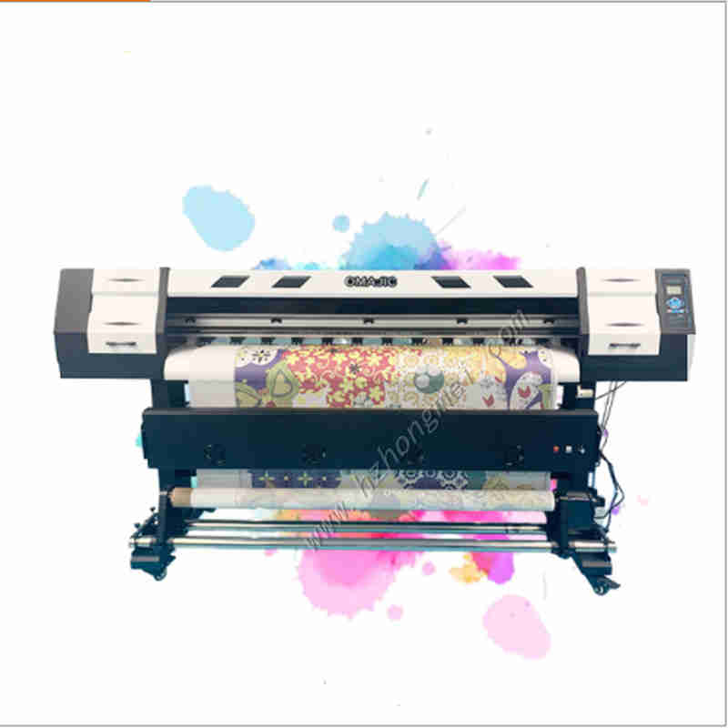 1.8m best printer for sublimation printing machine single double head XP600 printer manufacturer