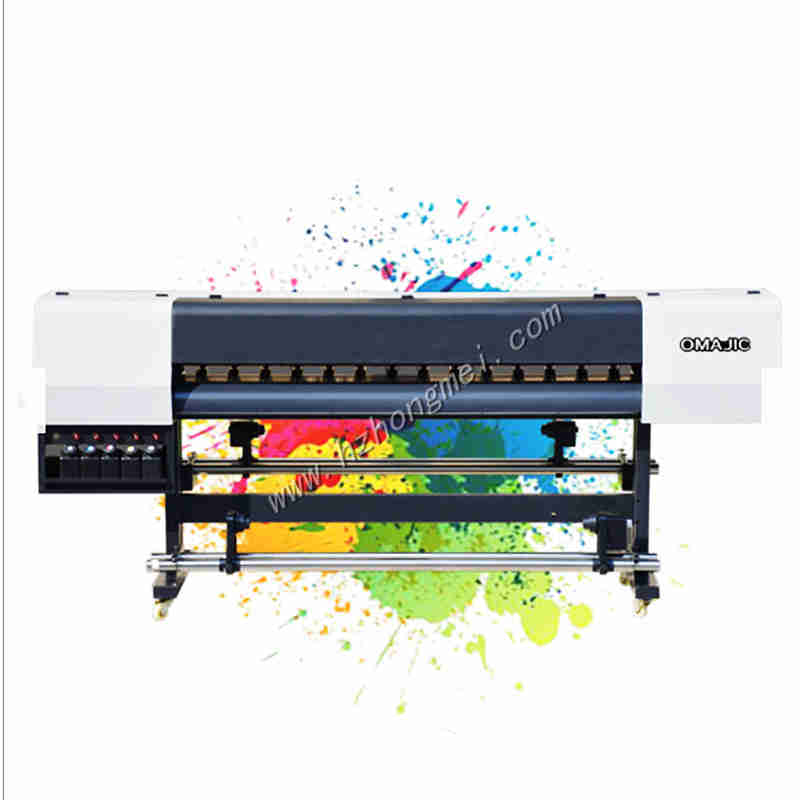 New design 1.8m 6ft Roll to roll UV printer for 3D wall paper printing machine