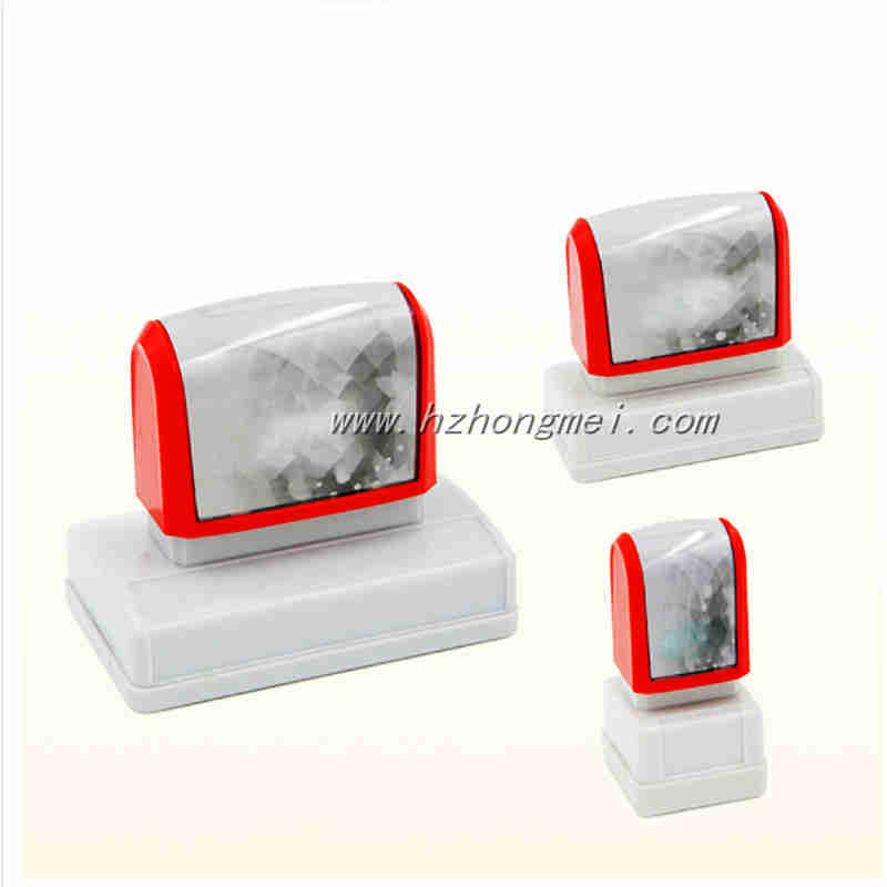 Pre Inked Plastic Flash Stamps Blank Rubber Flash Stamp Mount in Stock
